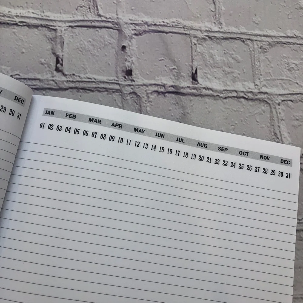 Papeterie‎ Bleu yearlong pink notebook New!